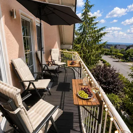 Appartement Design Nahe Cochem Mit Balkon - Fuer Bis Zu 4 Personen -95 Qm - Eifel-mosel Lounge *